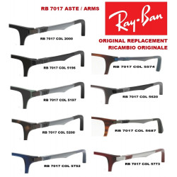 ray ban rx7017 replacement temples